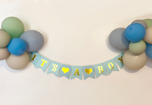 Baby Shower Garland - Boy